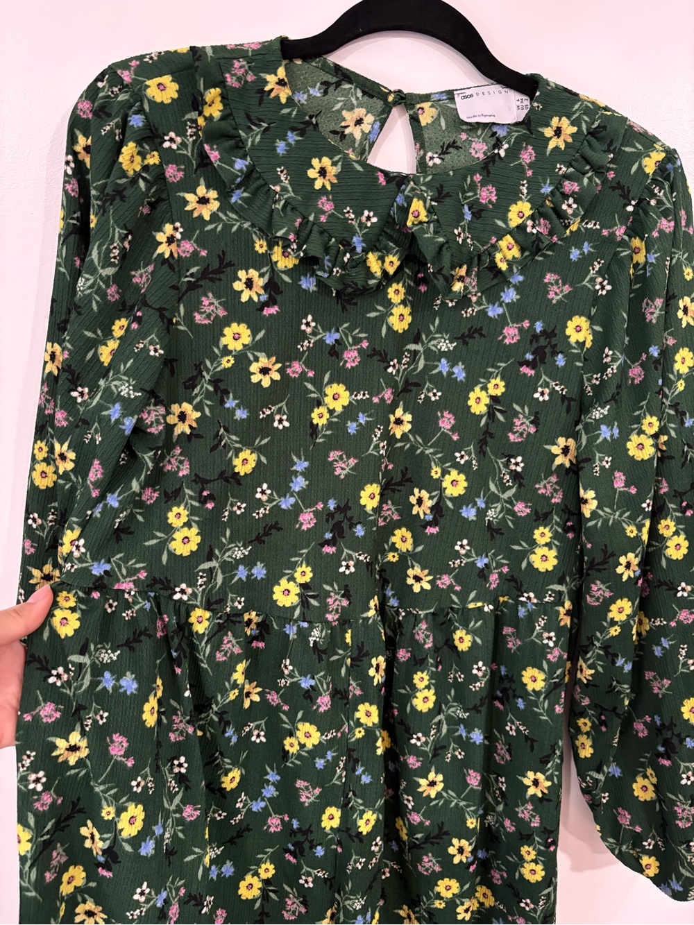 ASOS Ruffle Jumpsuit - Picture 3 of 8